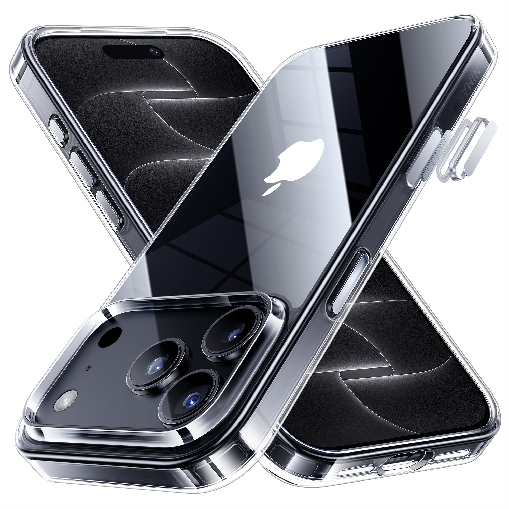 Amazon.co.jp: NIMASO iPhone 18 Pro / 17 Pro 用 ケース クリア 黄変